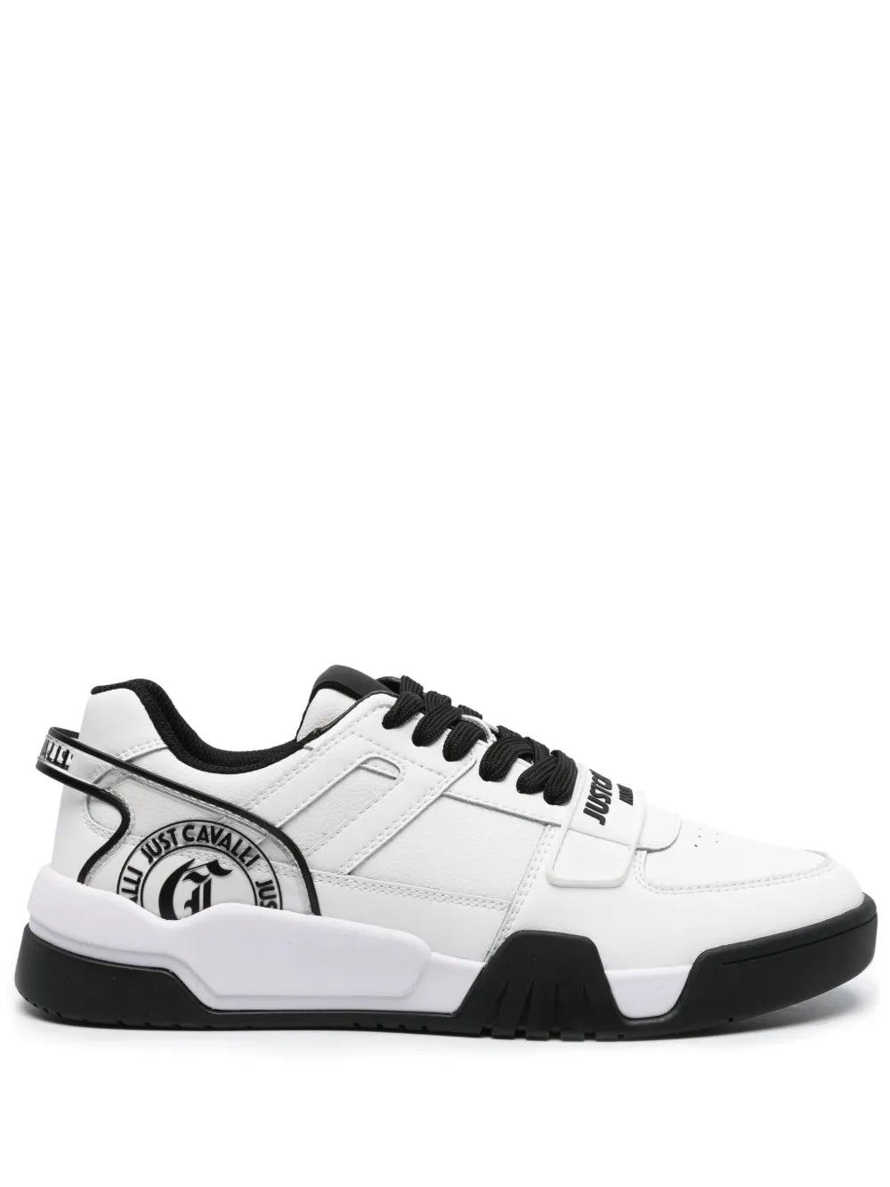 Just Cavalli Logo-Strap Chunky Sneakers