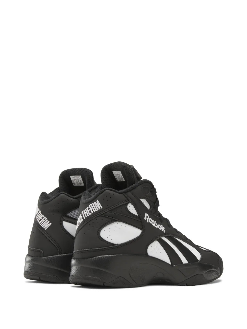 Reebok Pump Vertical High-Top Panelled Sneakers