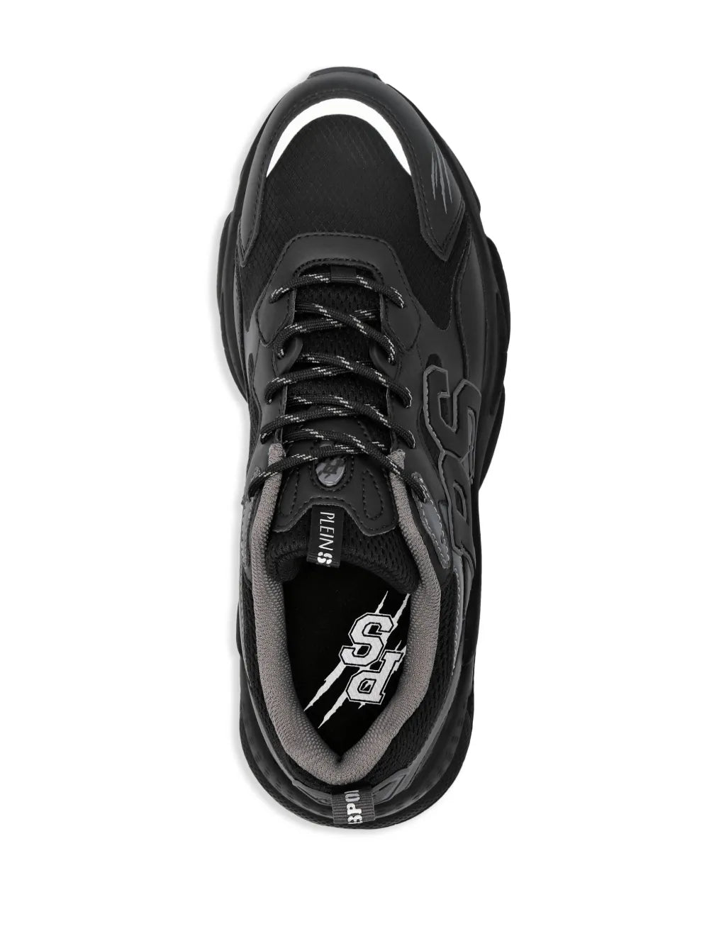 Plein Sport Lo-Top Logo-Patch Sneakers
