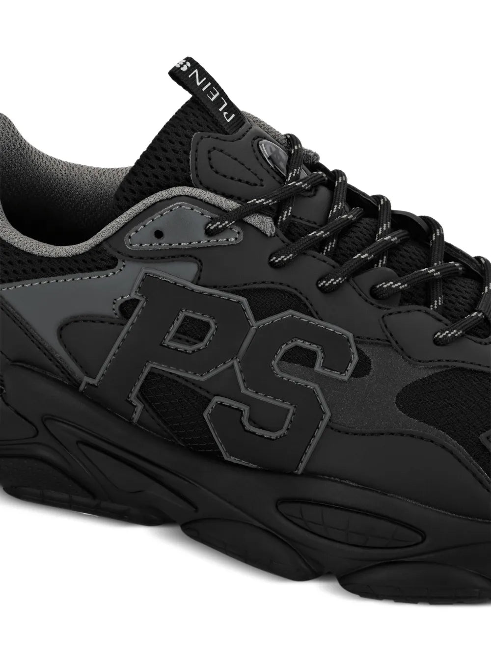Plein Sport Lo-Top Logo-Patch Sneakers