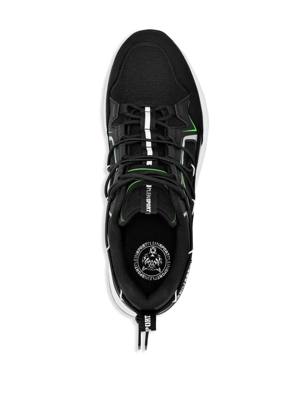 Plein Sport Panelled Lace-Up Sneakers