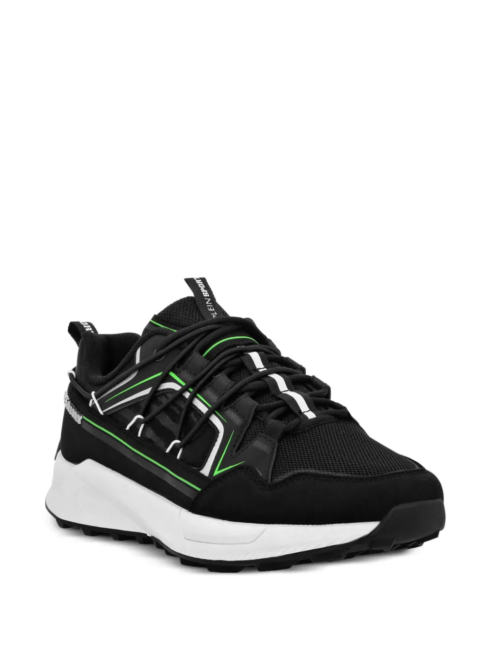 Plein Sport Panelled Lace-Up Sneakers