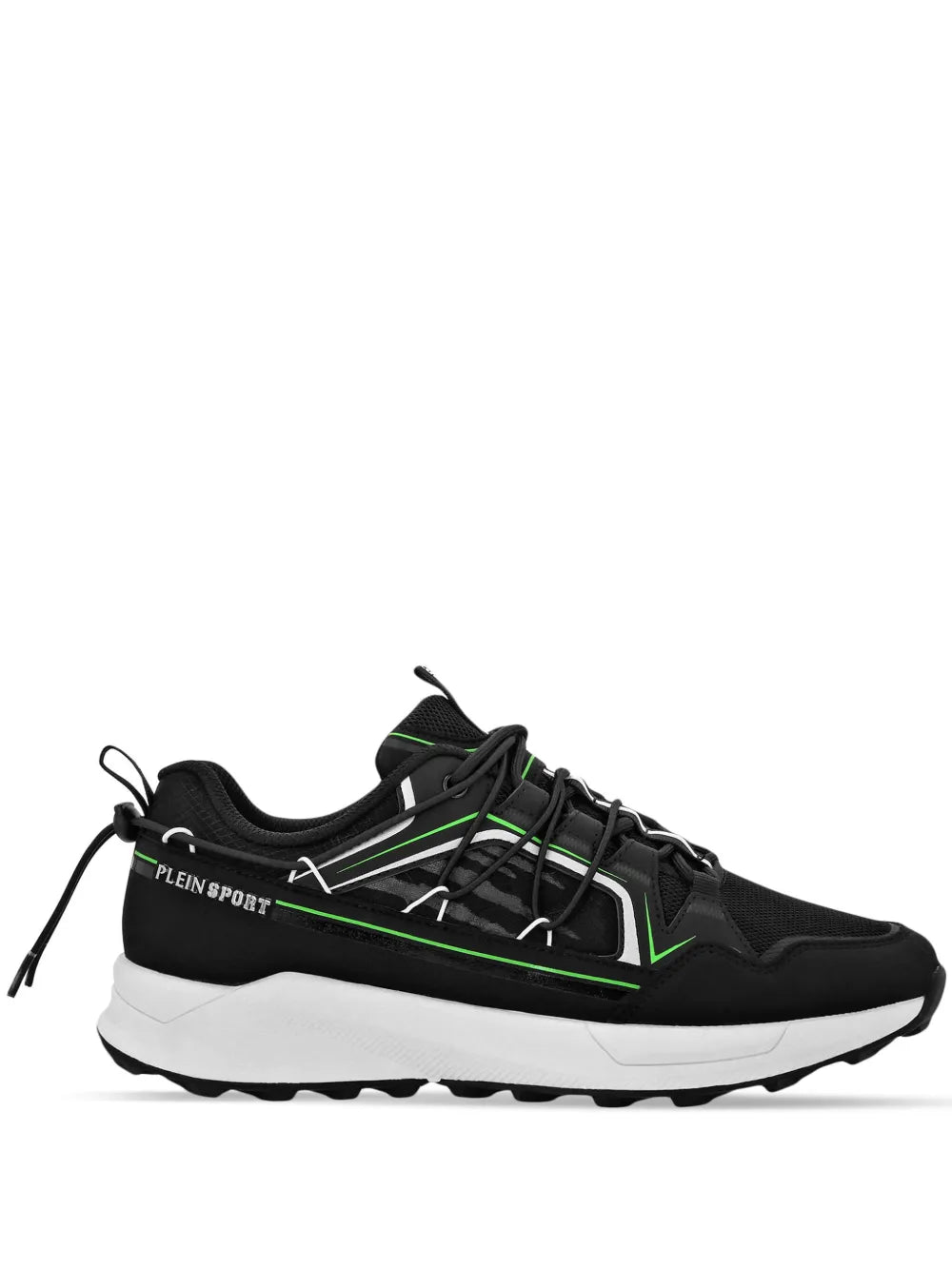 Plein Sport Panelled Lace-Up Sneakers