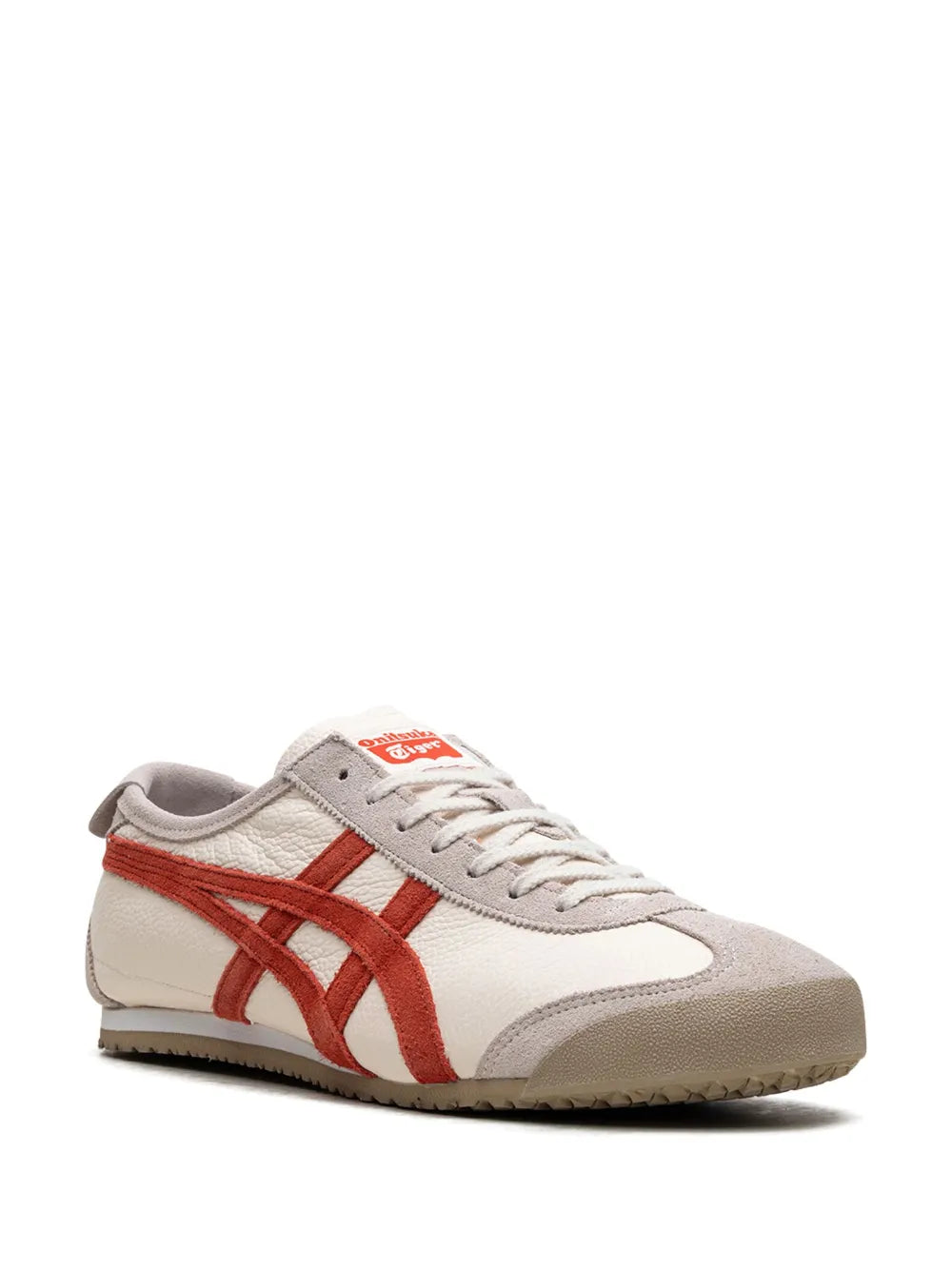Onitsuka Tiger Mexico 66 Vin Beige White Red Sneakers