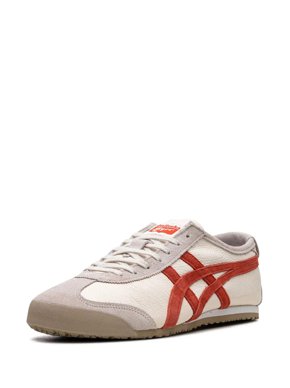 Onitsuka Tiger Mexico 66 Vin Beige White Red Sneakers