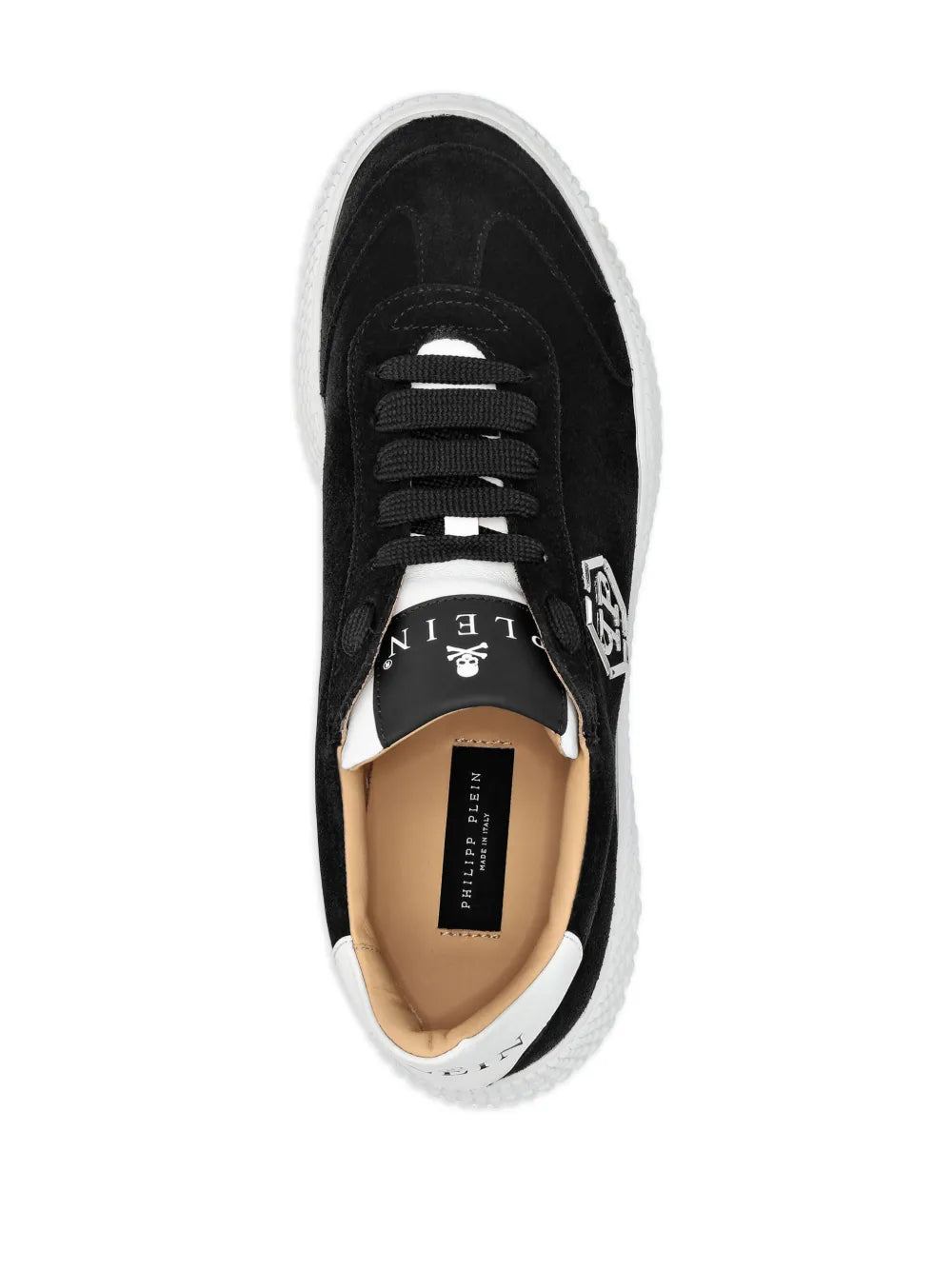 Philipp Plein Logo-Plaque Suede Sneakers