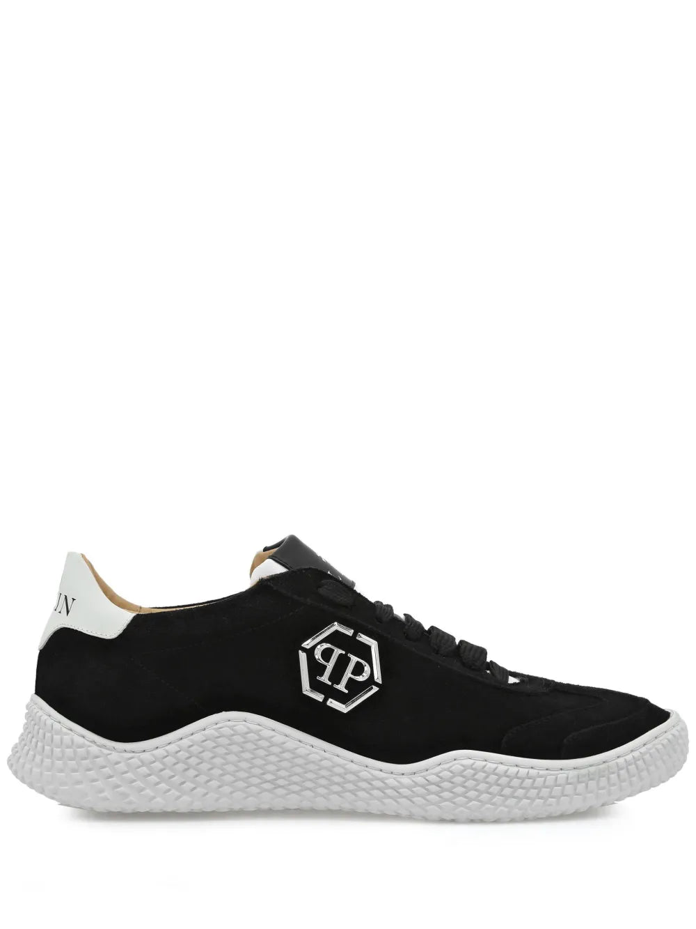 Philipp Plein Logo-Plaque Suede Sneakers