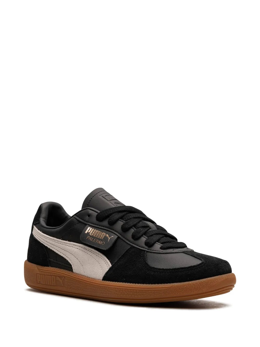 Puma Palermo Puma Black/Feather Gray/Gum Sneakers