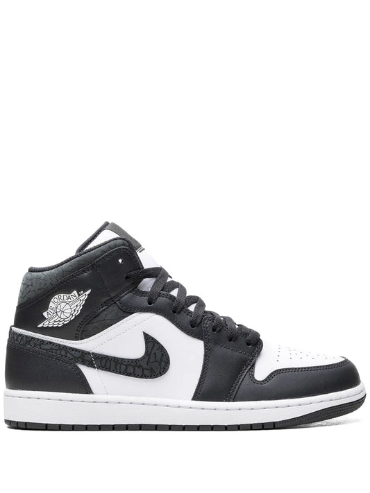 Air Jordan 1 Mid Panda Elephant Sneakers