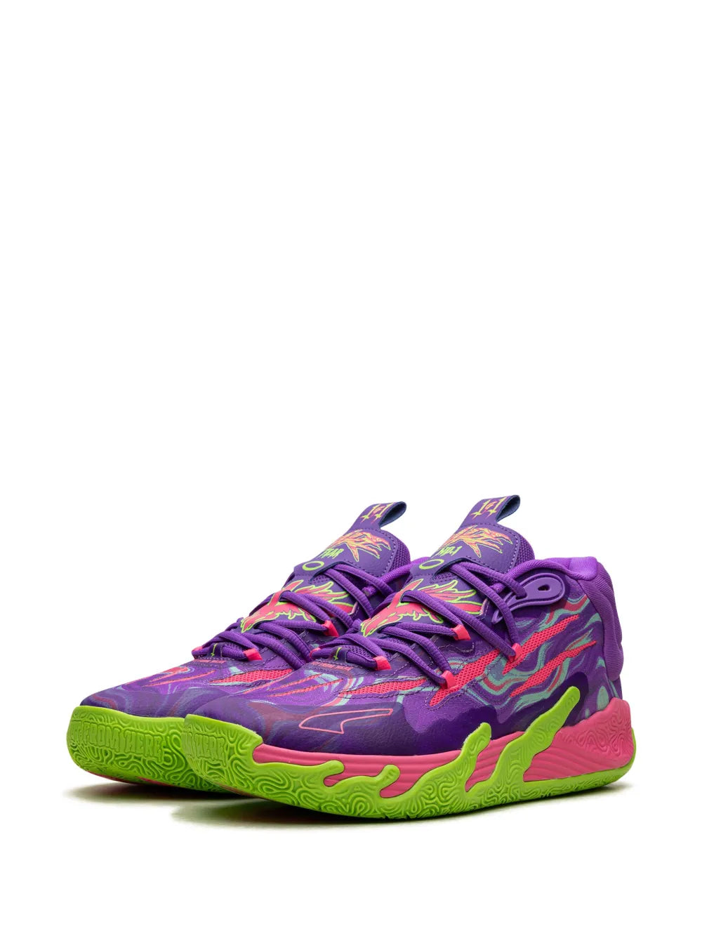 Puma Mb.03 Toxic Purple Glimmer/Green Gecko Sneakers