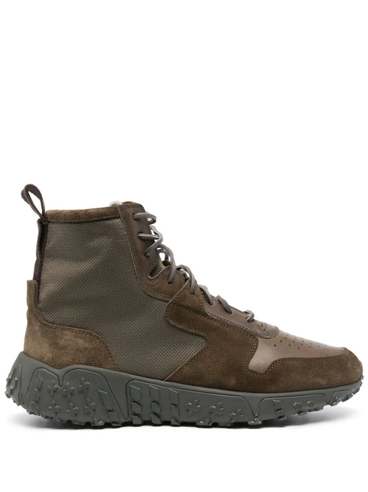 Buttero Vinci X Panelled Suede Sneakers