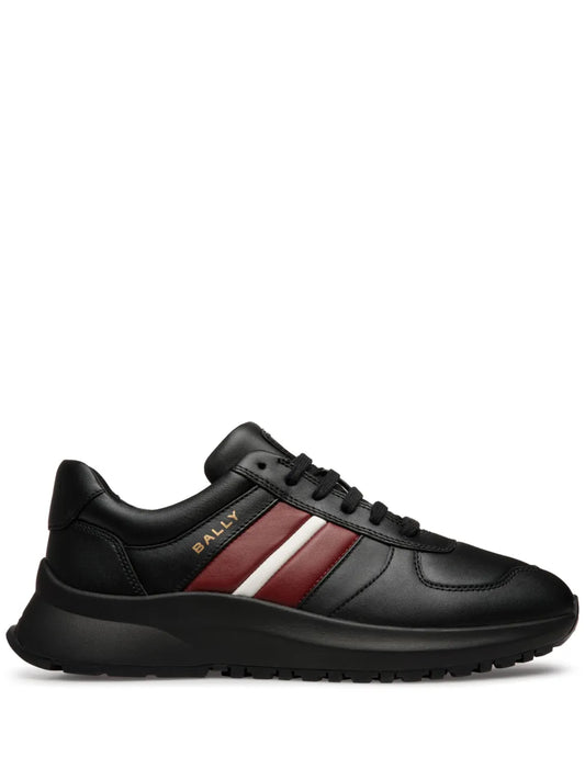 Bally Lace-Up Leather Sneakers