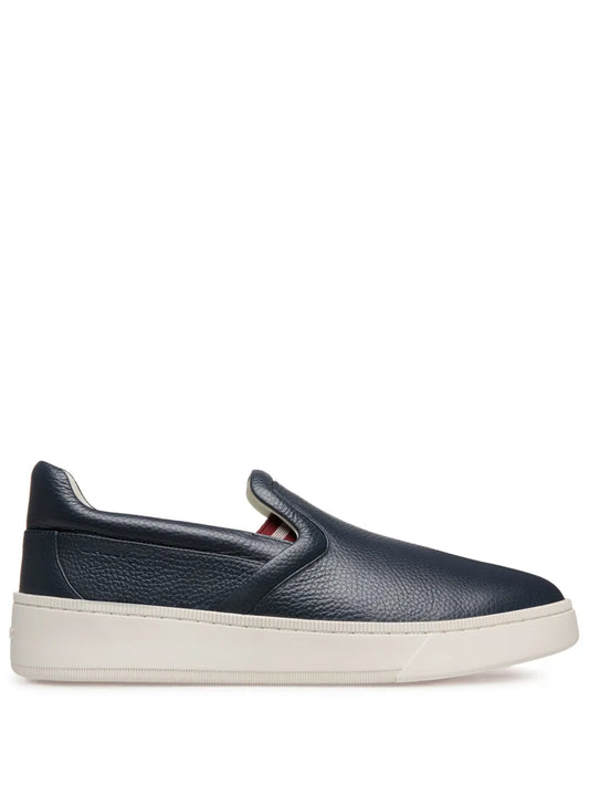 Bally Slip-On Leather Sneakers