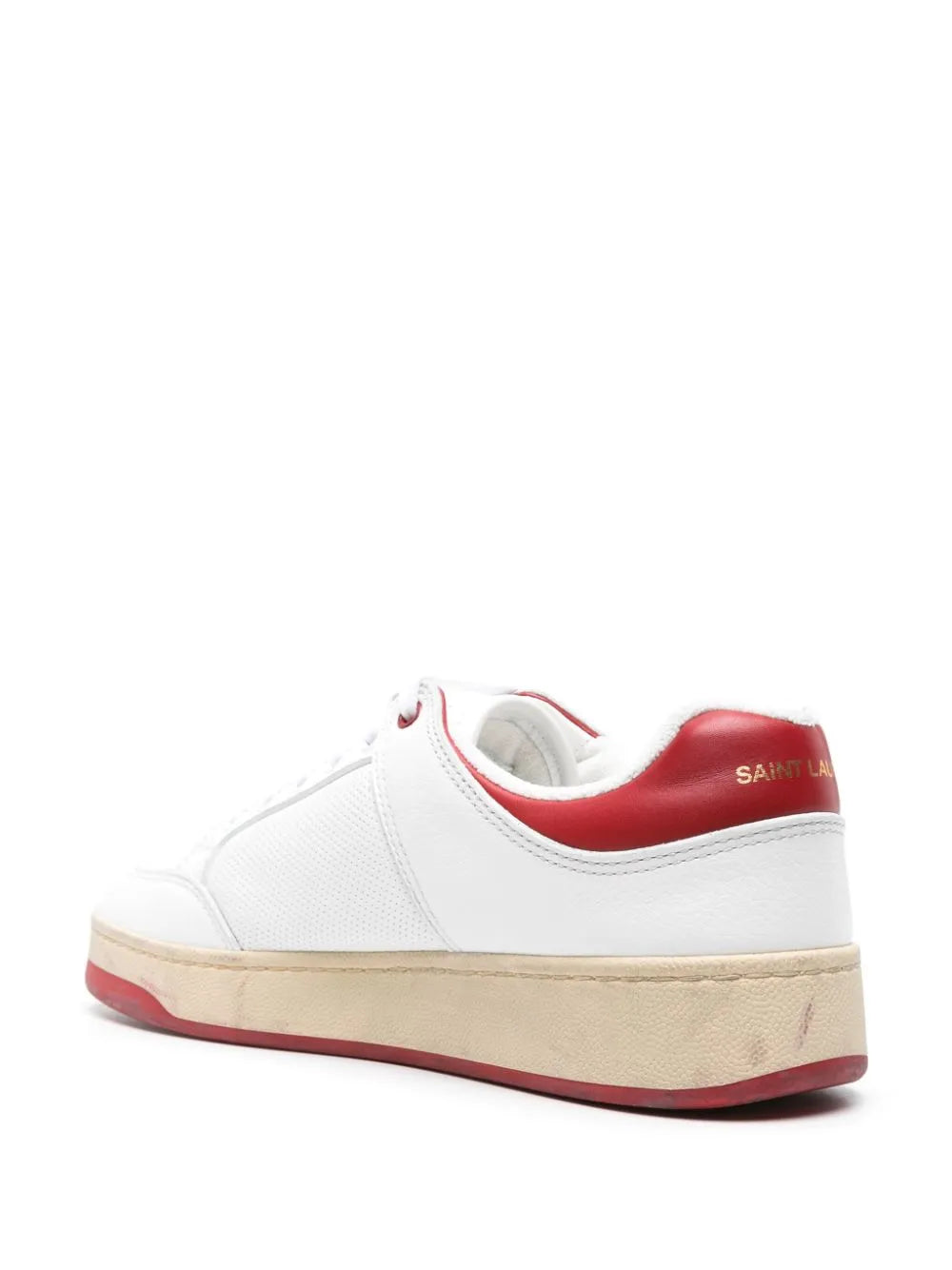 Saint Laurent Sl/61 Leather Sneakers