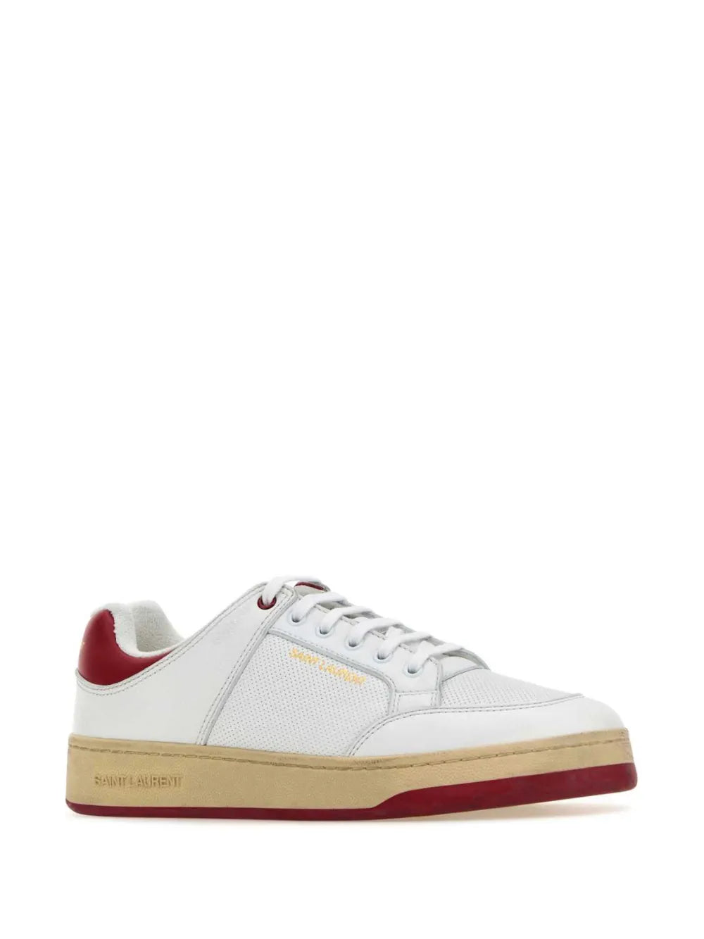 Saint Laurent Sl/61 Leather Sneakers