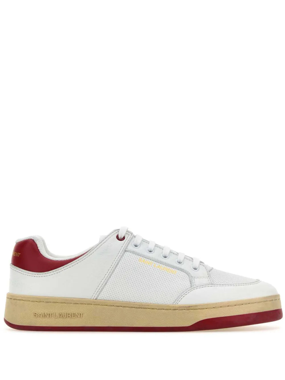 Saint Laurent Sl/61 Leather Sneakers