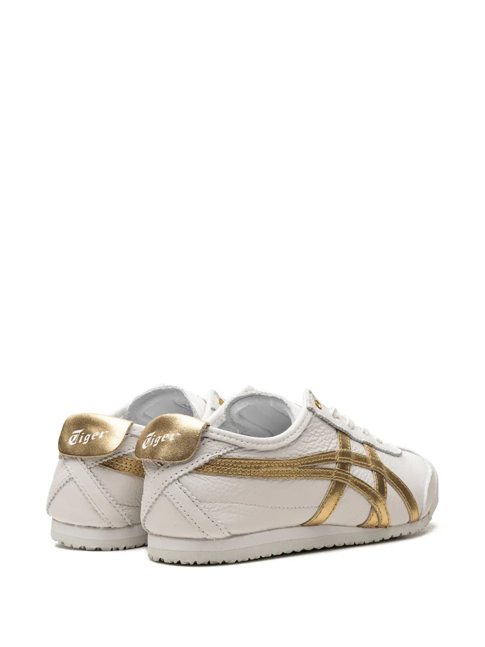 Onitsuka Tiger Mexico 66?White/Gold Sneakers