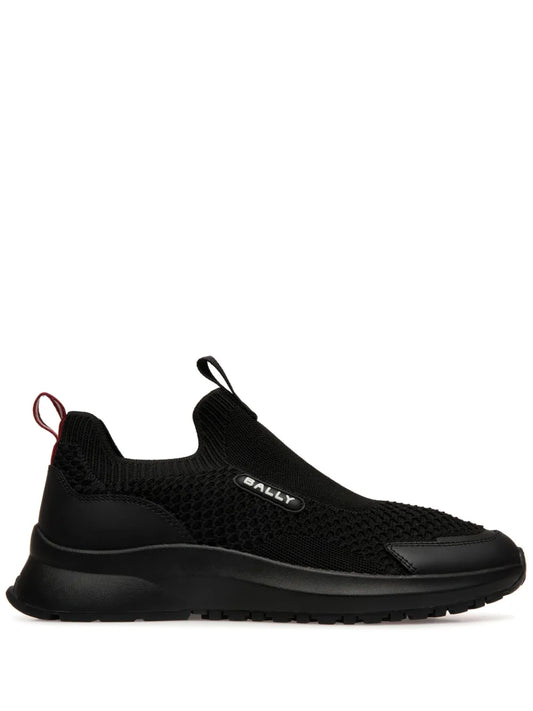 Bally Logo-Plaque Slip-On Sneakers