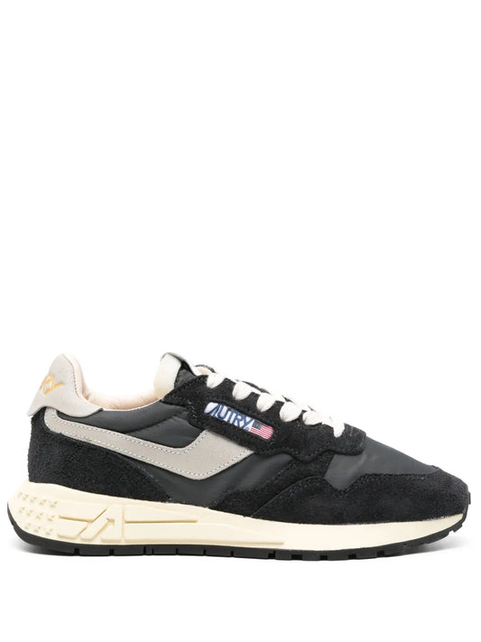 Autry Reelwind Panelled Suede