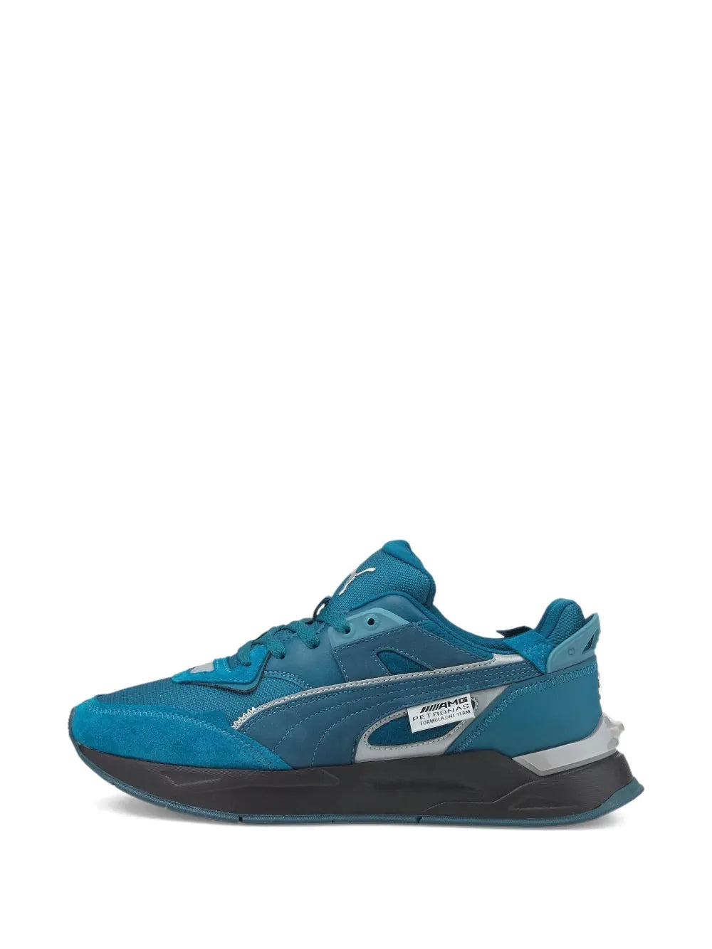 Puma X Mercedes Mirage Sport Blue Coral/Silver Sneakers