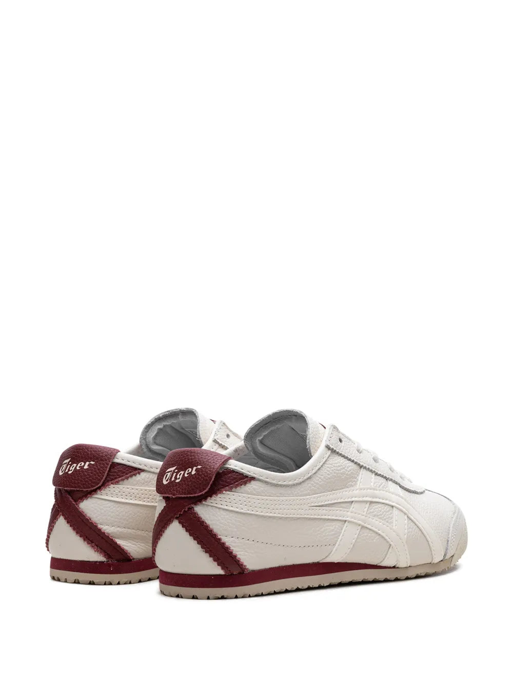 Onitsuka Tiger Mexico 66?Cream/Beet Juice Sneakers