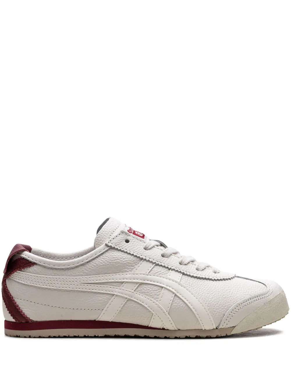 Onitsuka Tiger Mexico 66?Cream/Beet Juice Sneakers