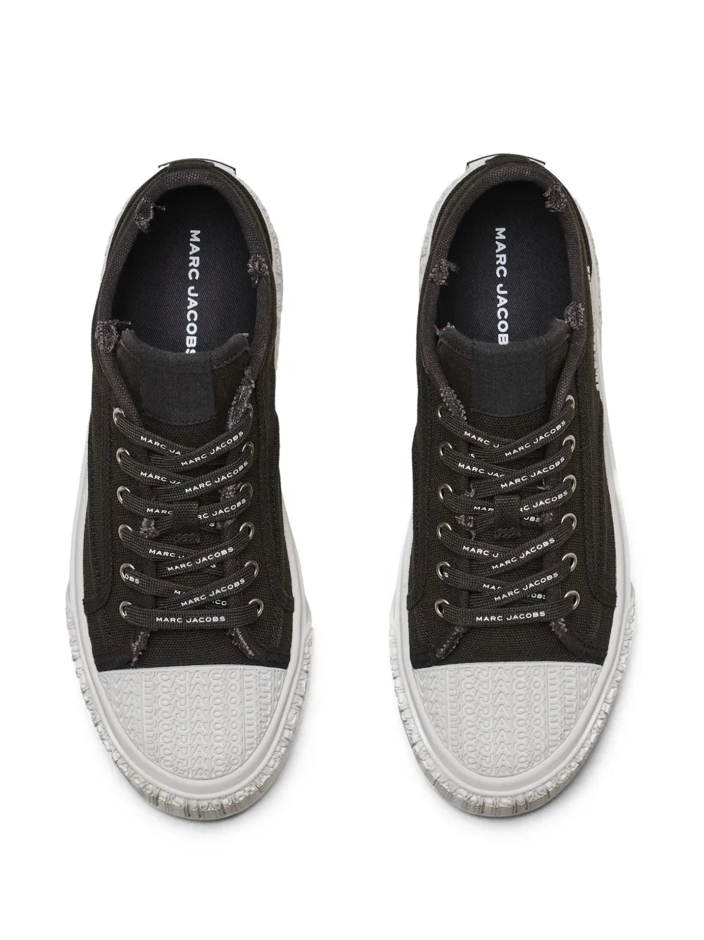 Marc Jacobs Distressed Canvas Sneakers