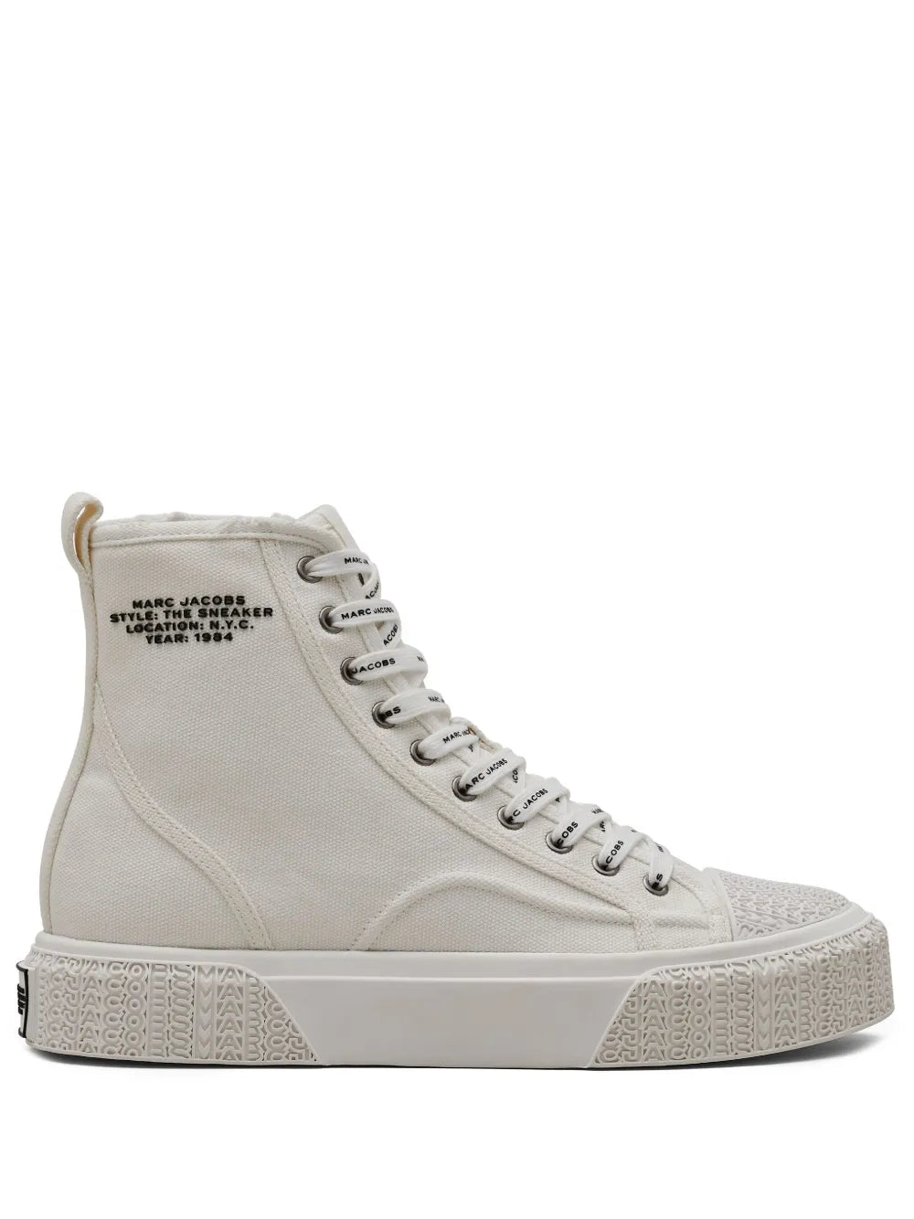 Marc Jacobs Canvas High-Top Sneakers