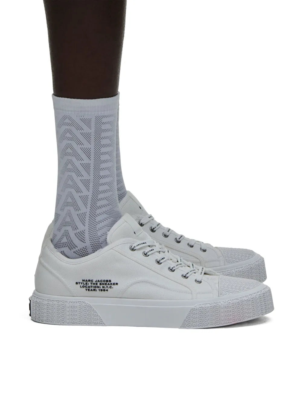 Marc Jacobs Distressed Canvas Sneakers