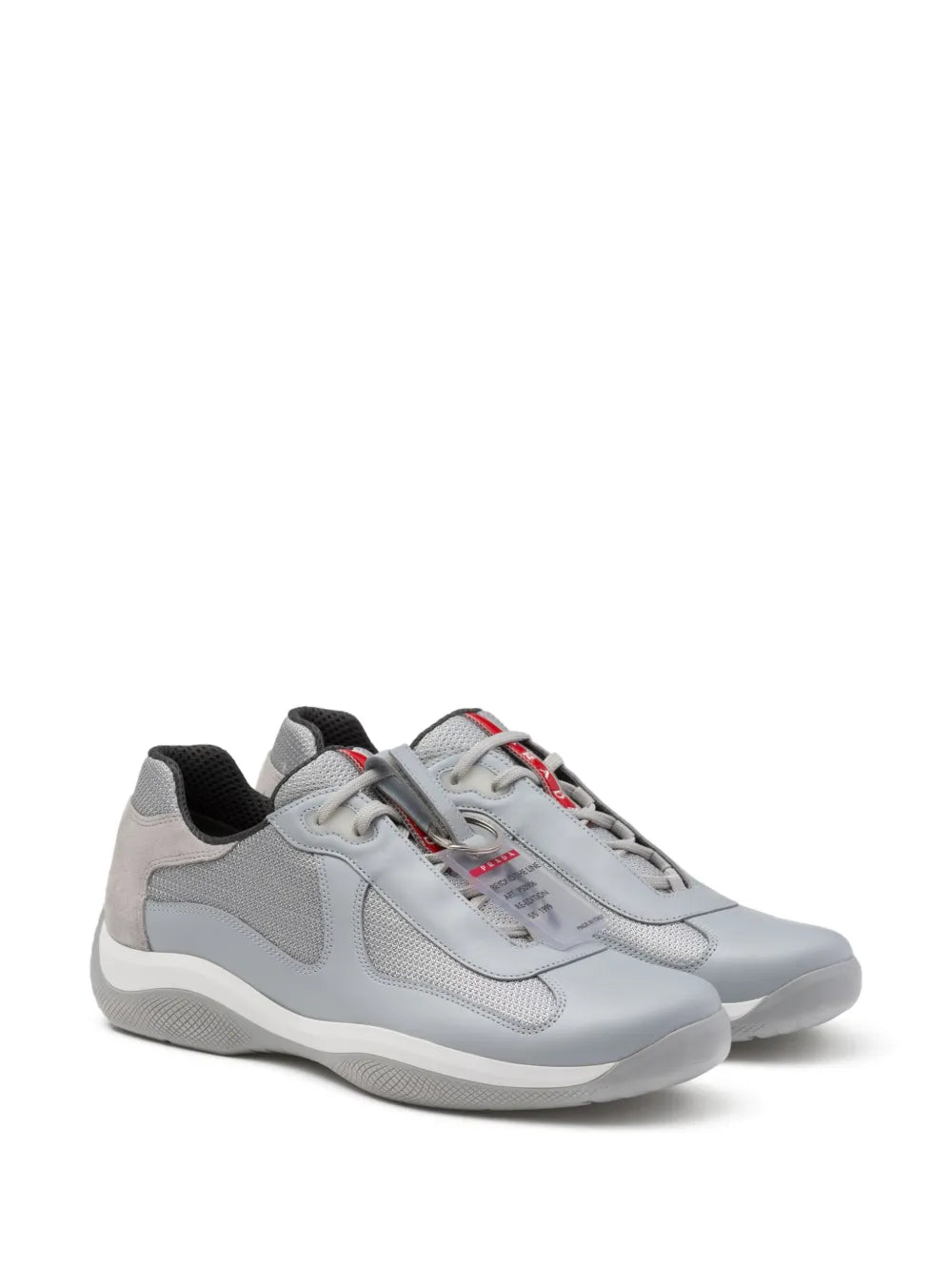 Prada Americas Cup Logo-Patch Sneakers