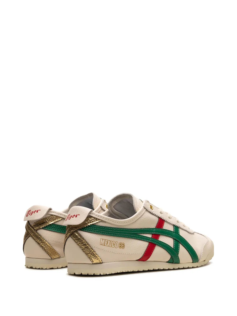 Onitsuka Tiger Mexico 66 Birch Kale/Red/Gold Sneakers