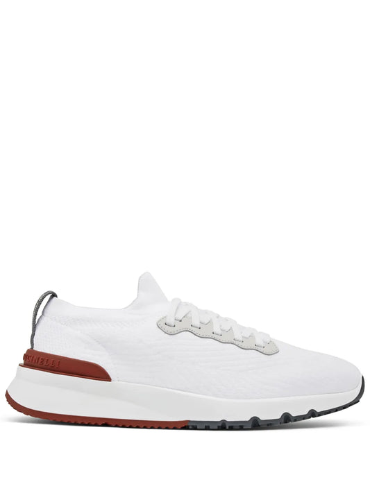 Brunello Cucinelli Knitted Low-Top Sneakers
