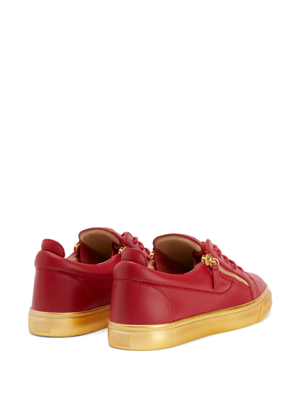 Giuseppe Zanotti Frankie Double-Zip Low-Top Sneakers