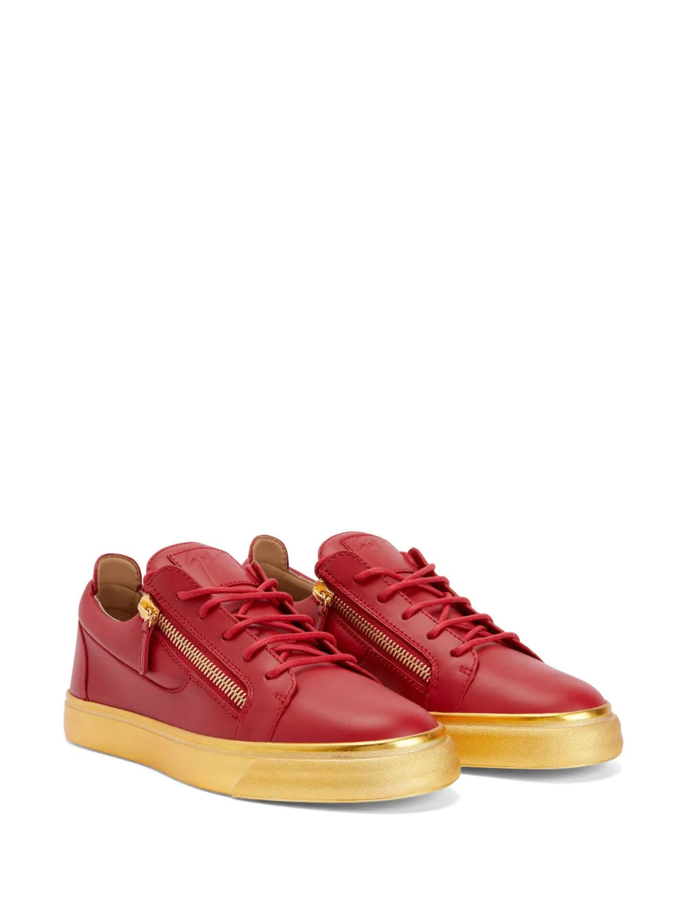 Giuseppe Zanotti Frankie Double-Zip Low-Top Sneakers