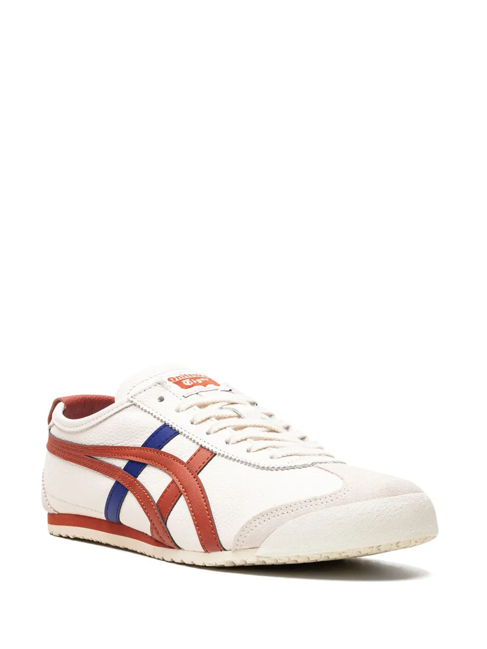 Onitsuka Tiger Mexico 66?Birch/Rust Red Sneakers