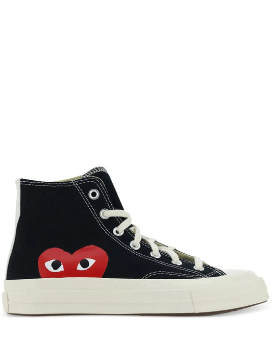 Comme Des Gar ns Play X Converse Big Heart Chuck 70 Sneakers