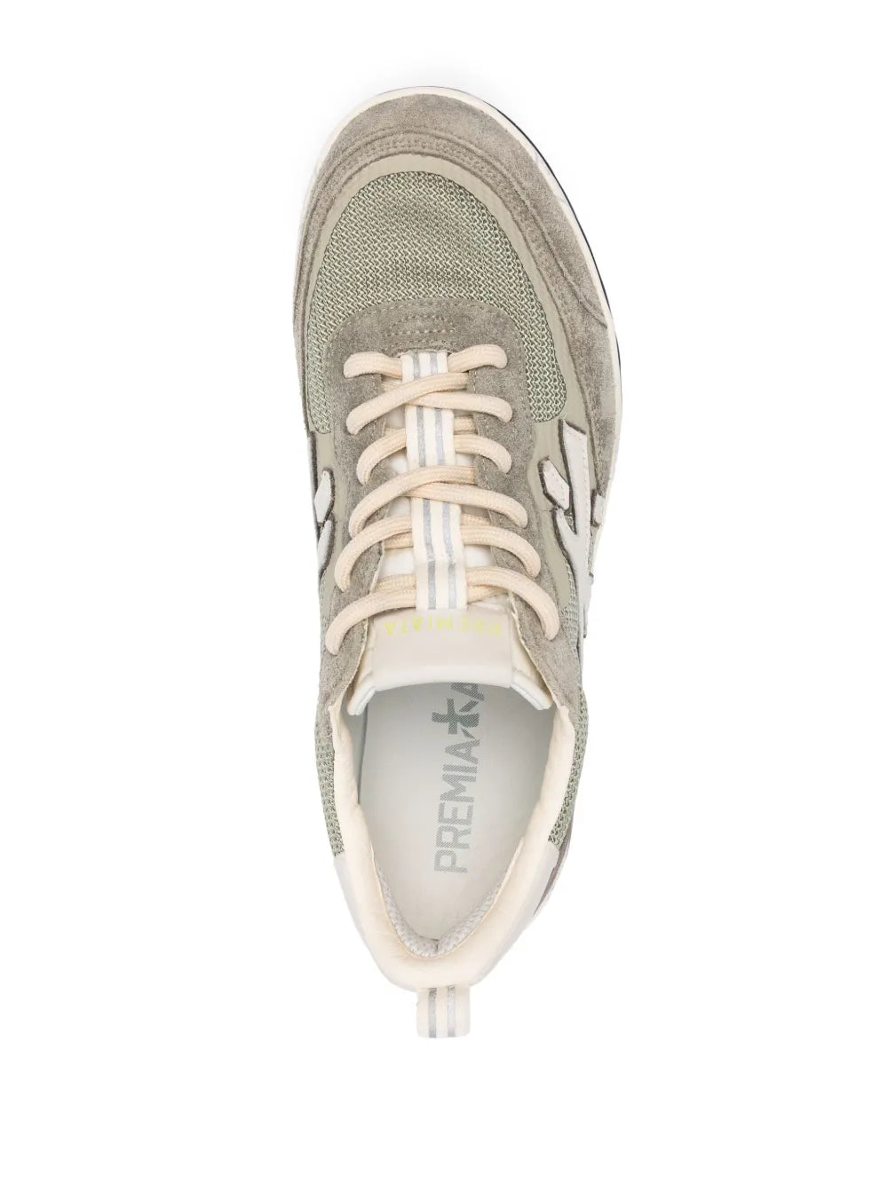 Premiata Logo-Appliqu?Low-Top Sneakers