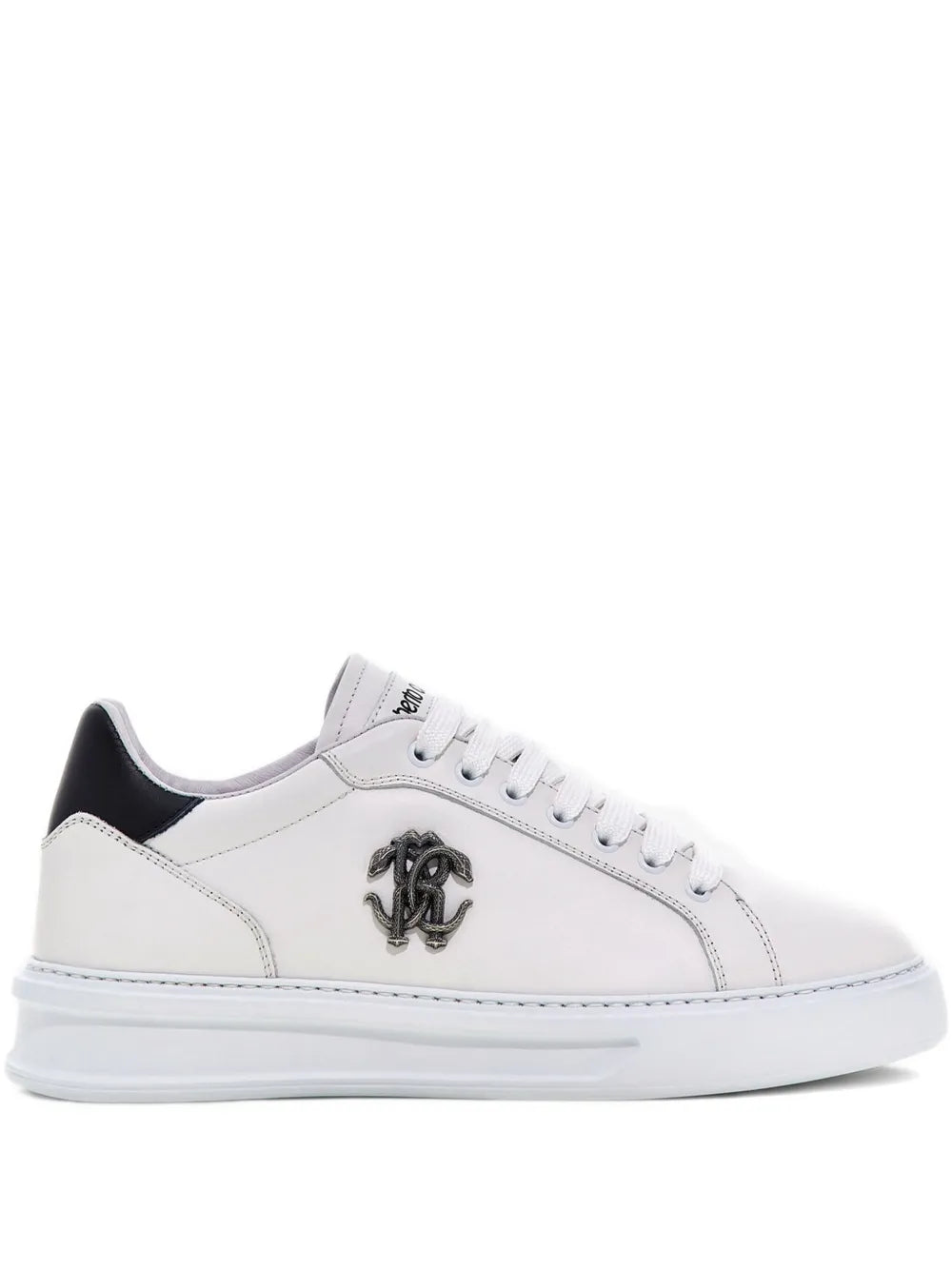 Roberto Cavalli Mirror Snake Sneakers