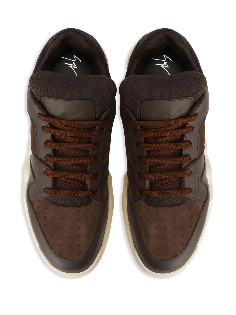 Giuseppe Zanotti Talon Low-Top Leather Sneakers