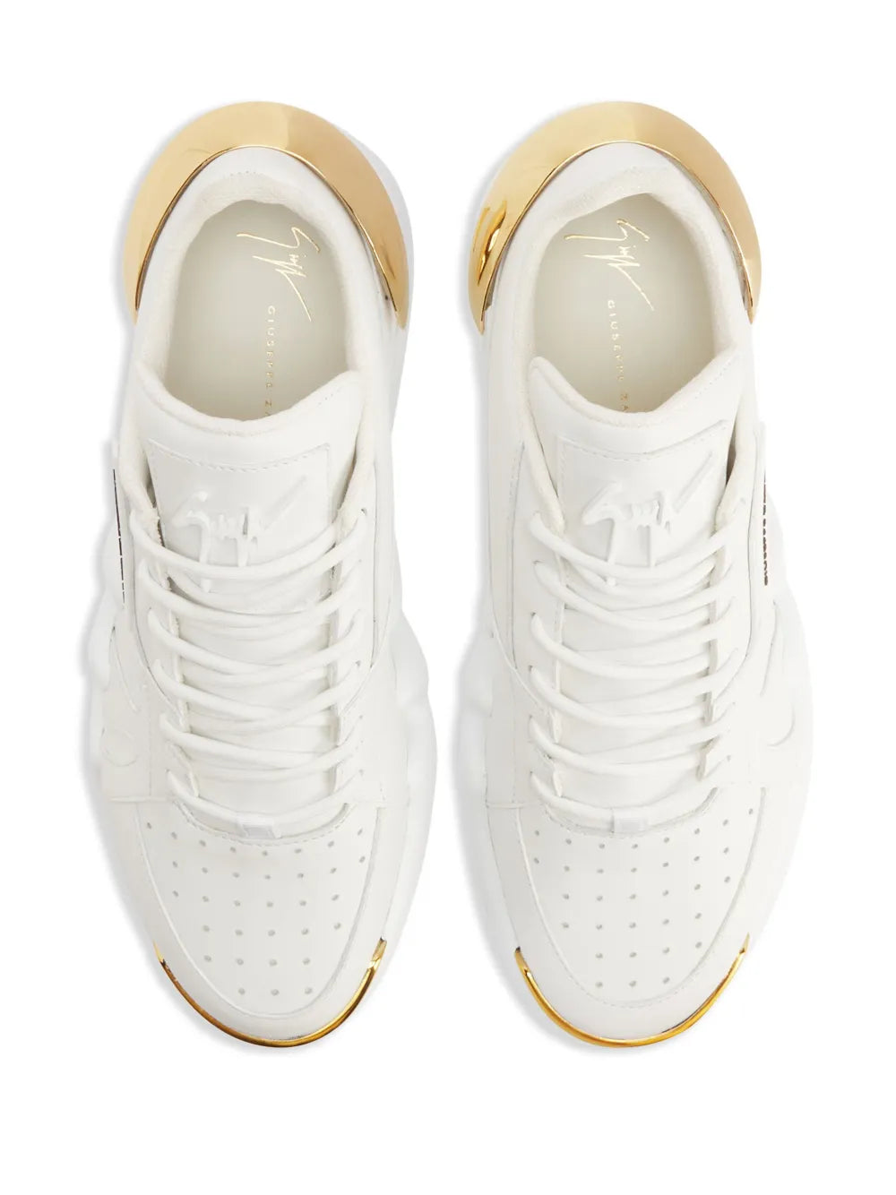 Giuseppe Zanotti Talon Hardware-Detail Low-Top Sneakers