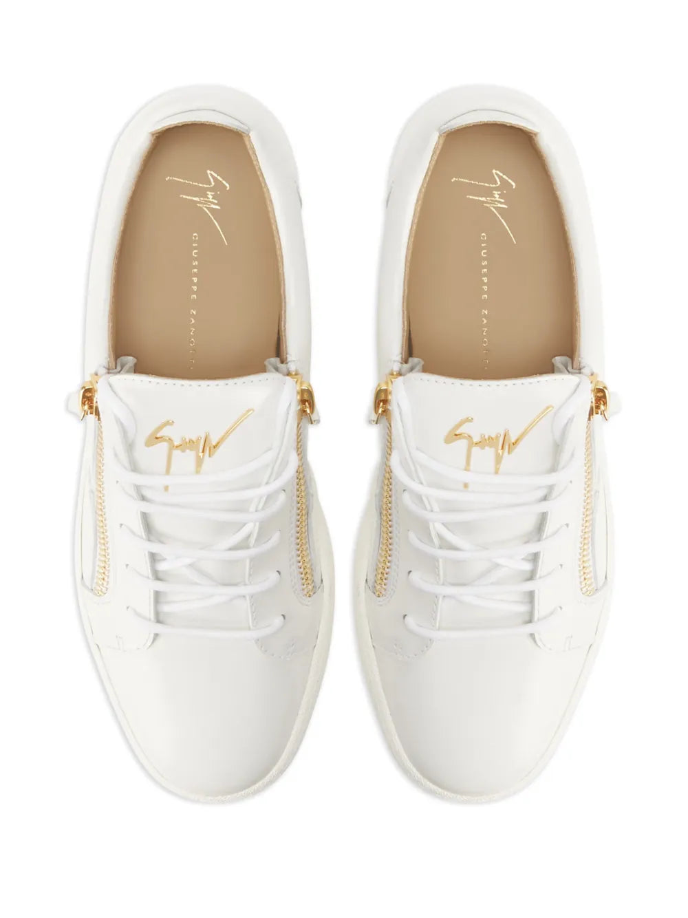 Giuseppe Zanotti Frankie Double-Zip Low-Top Sneakers