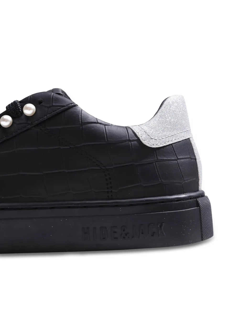 Hide&Jack Essence Pearl-Embellished Sneakers