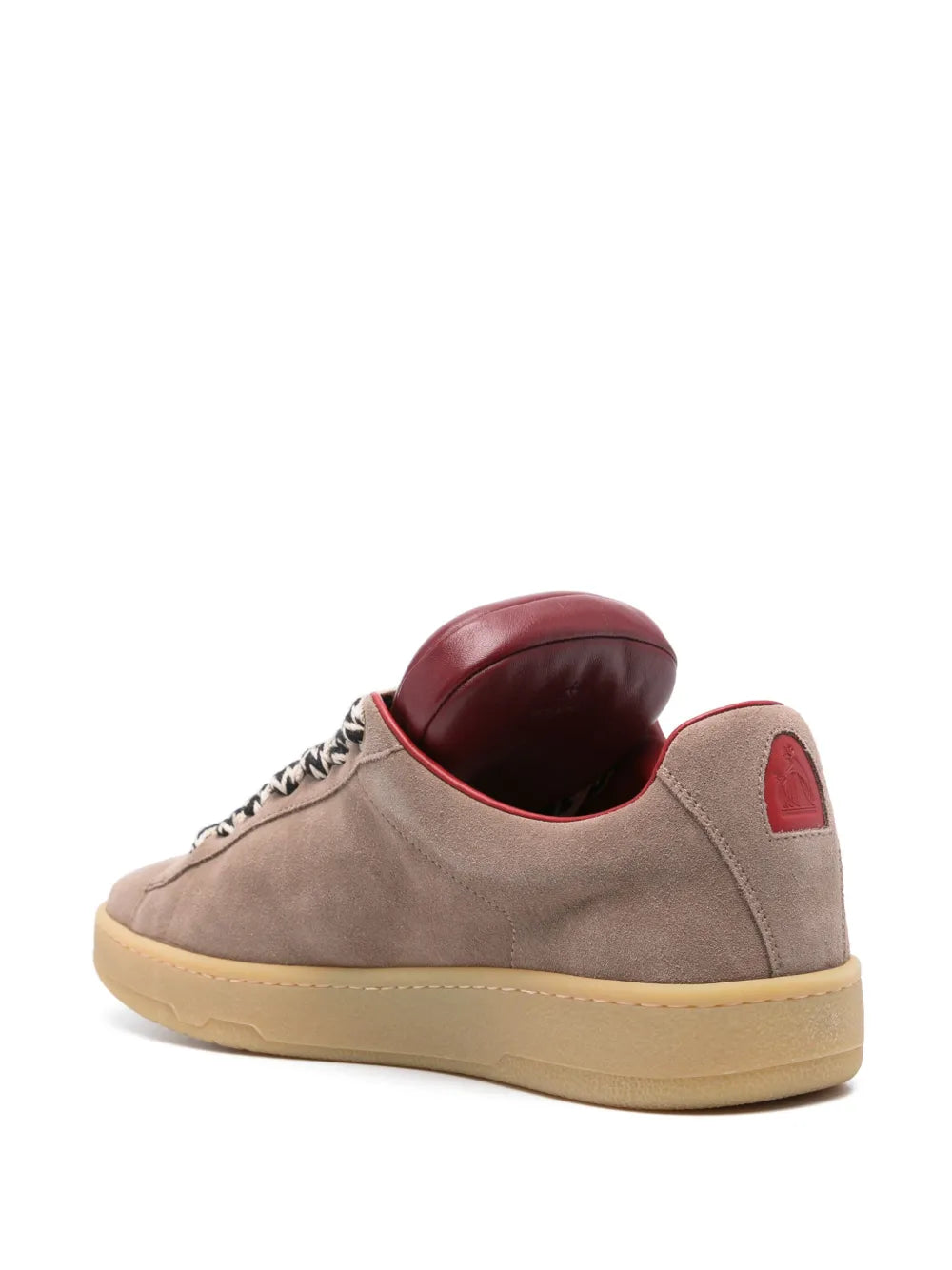 Lanvin X Future Hyper Curb Suede Sneakers