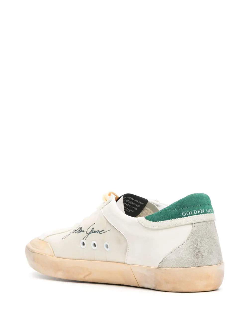 Golden Goose Super-Star Distressed Panelled Sneakers
