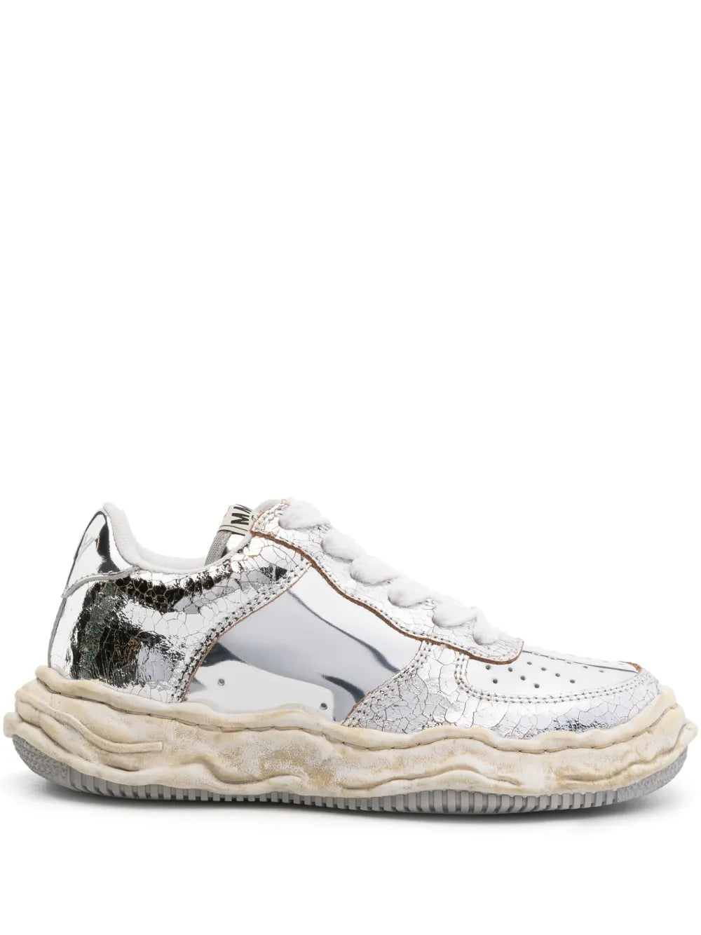 Maison Mihara Yasuhiro Wayne Metallic-Effect Sneakers