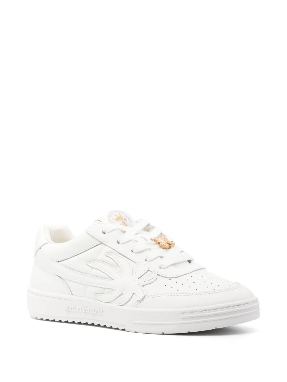 Palm Angels Palm Beach University Leather Sneakers