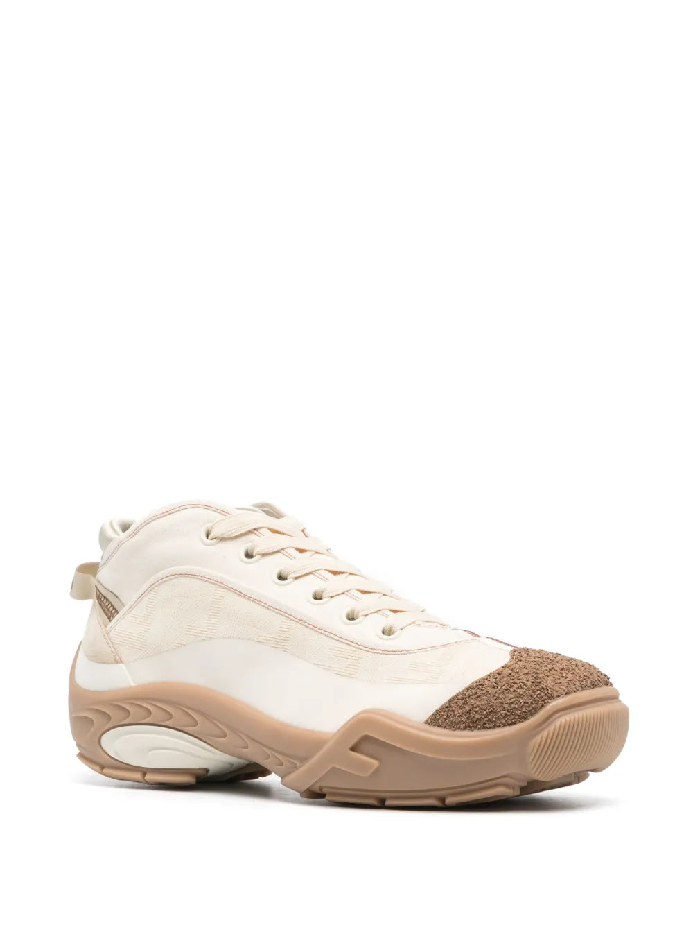 Fendi Lab Panelled Sneakers