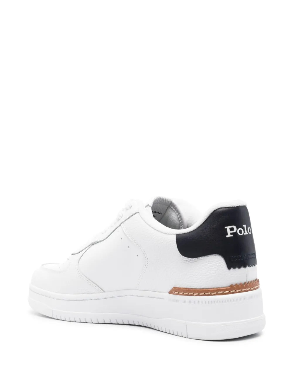 Polo Ralph Lauren Polo Pony-Embroidered  Leather Sneakers