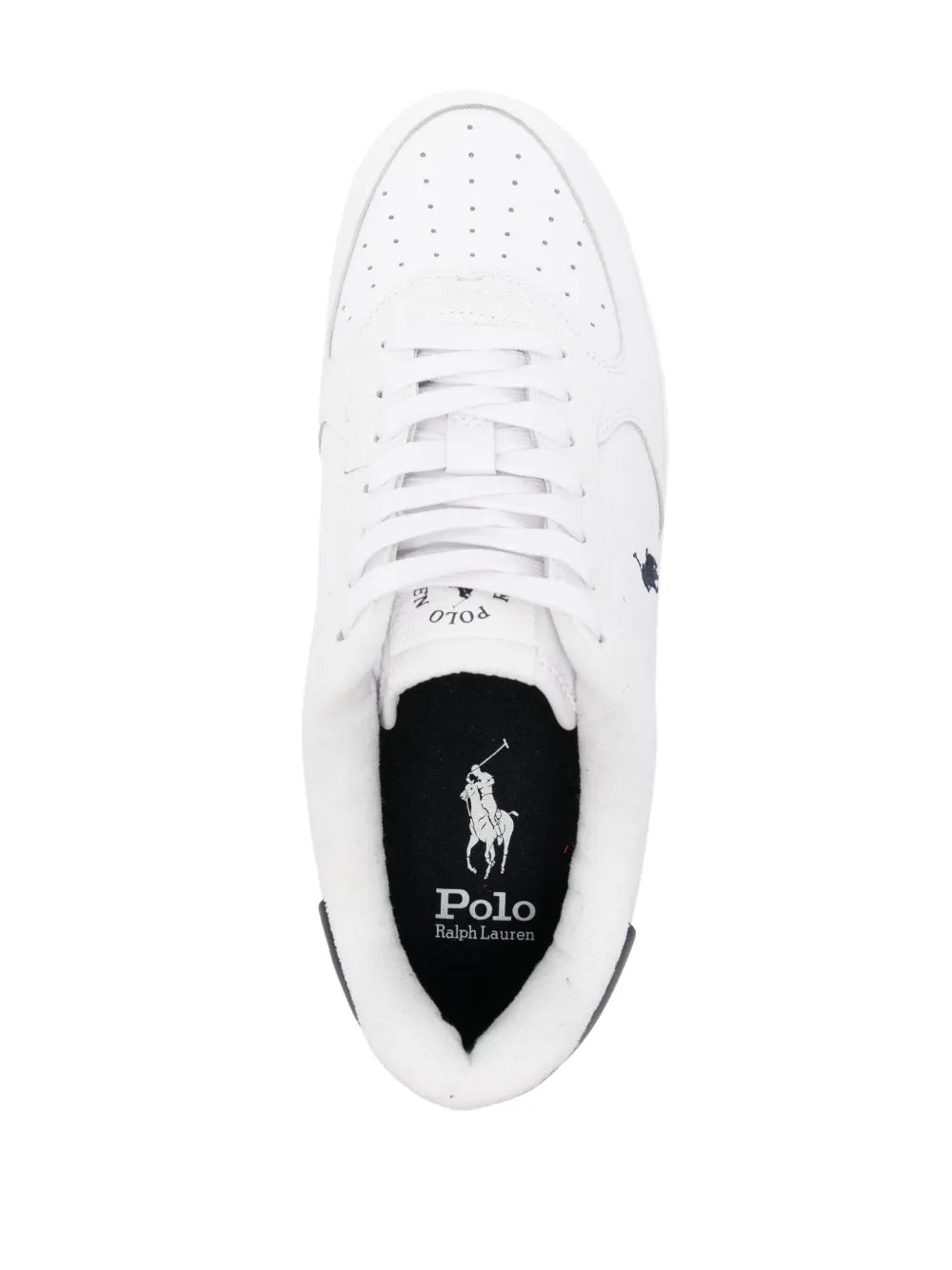 Polo Ralph Lauren Polo Pony-Embroidered  Leather Sneakers