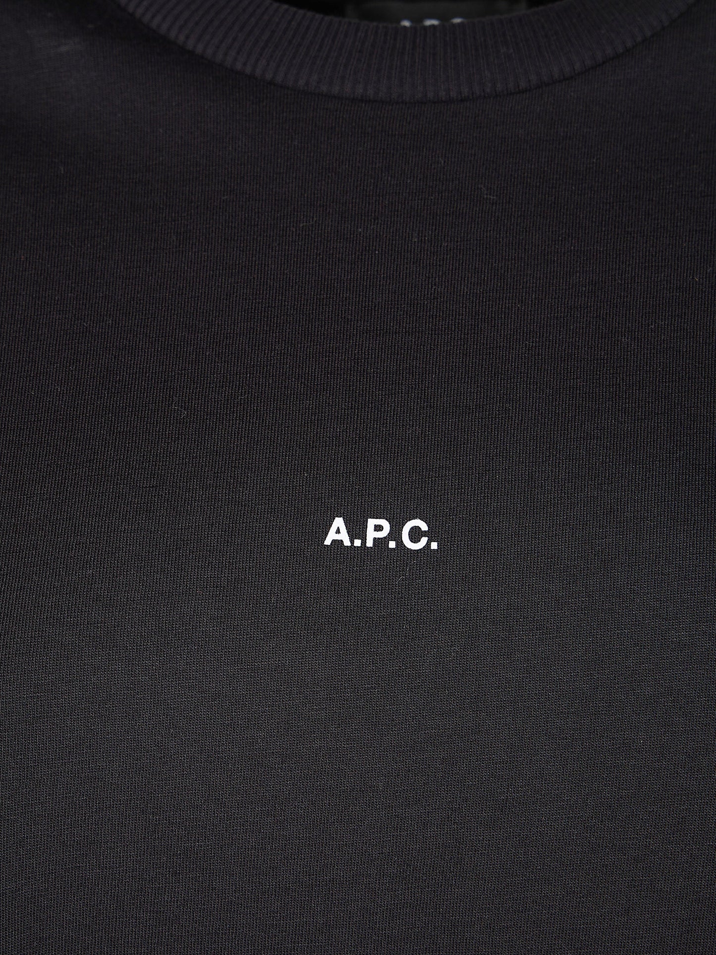 A.P.C. Women "Boxy Micro Logo Gots" T-Shirt